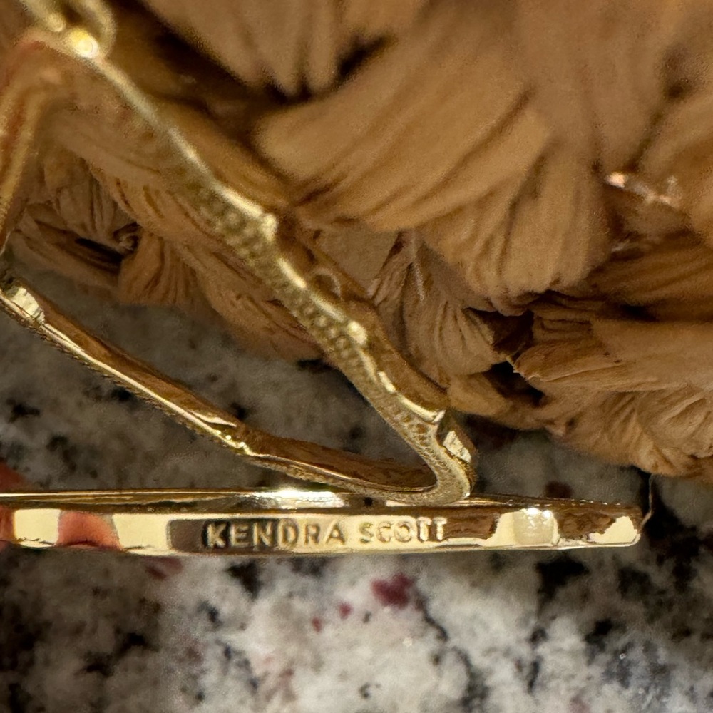 Kendra Scott Sophia Drop Earrings in Gold - Picture 3 of 3